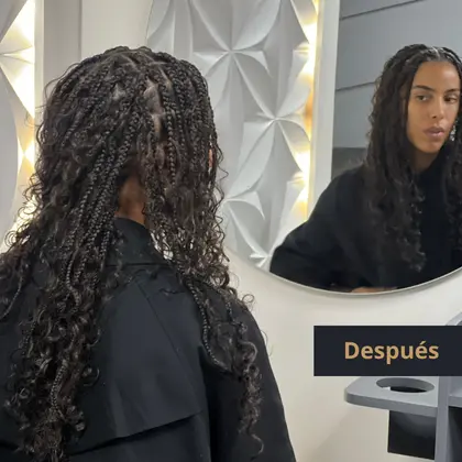 Transformación realizada en Studio Extensiones