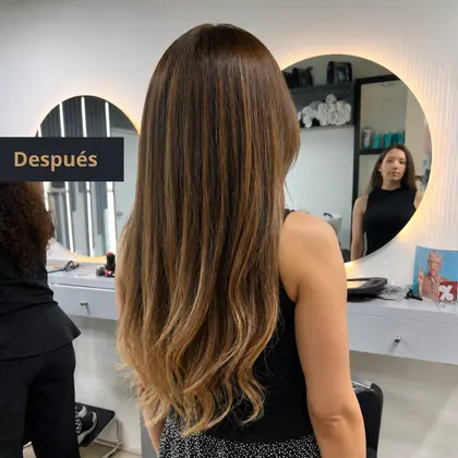 Transformación realizada en Studio Extensiones